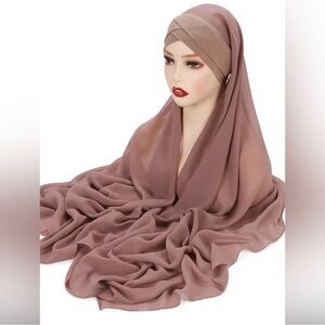 Beautiful Solid chiffon hijab